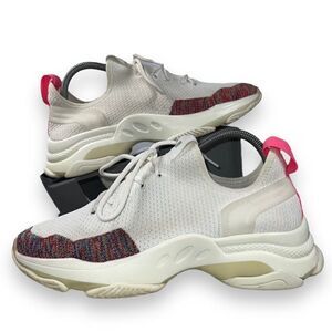 Steve Madden Shelbie‎ Knitted Sneakers White / Multicolor Women's 10M